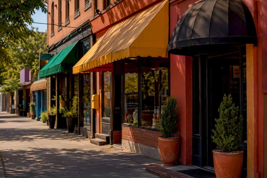 Southwest Boulevard ethnic restaurants storefronts