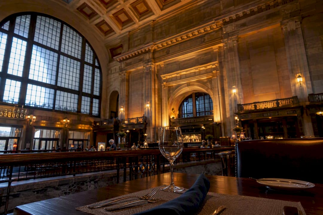Grand steakhouse dining room in Union Station