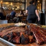 Burnt ends and ribs in Overland Park restaurant